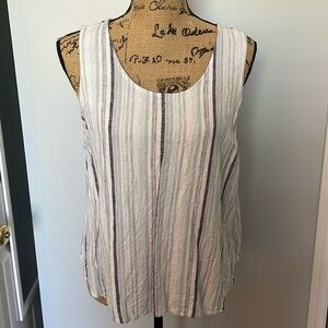 Universal threads linen tank top